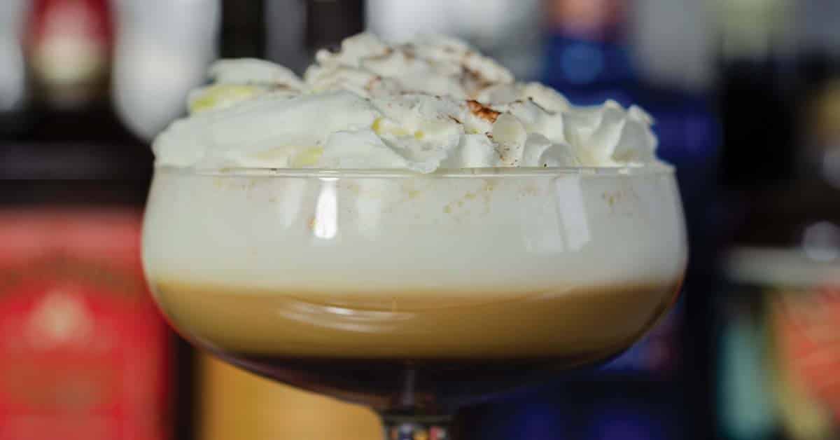 espresso martini whipped cream