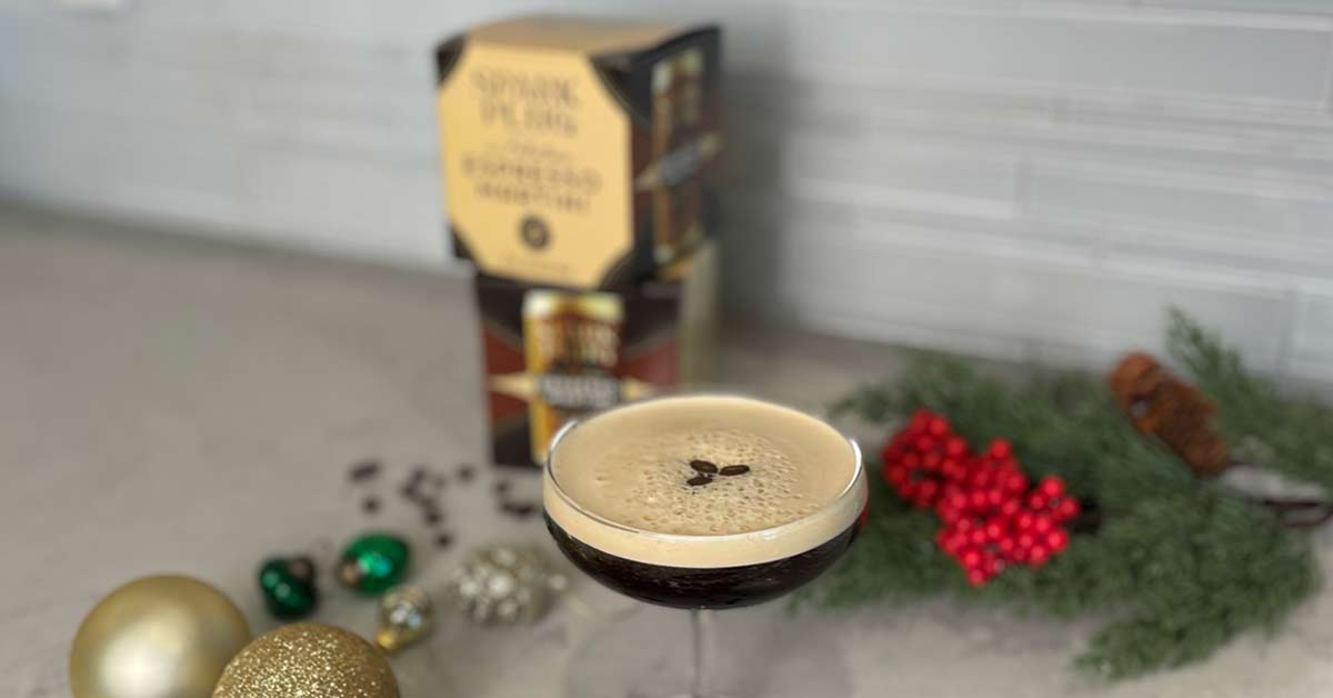 new years eve spark plug cocktail